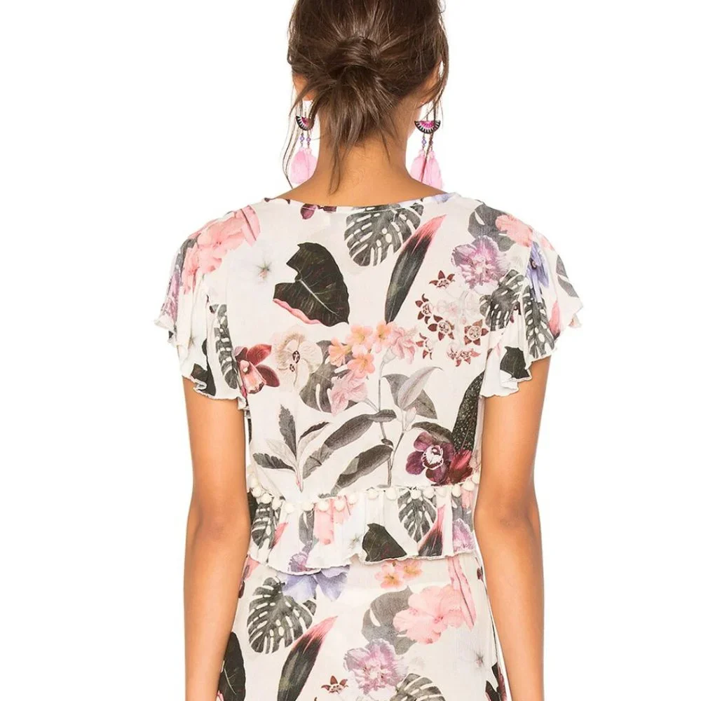 Lovers + Friends Waves for Days Crop Top - Picture 2 of 4